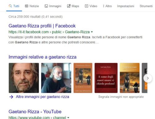 Gaetano Rizza: qualcosa su me…